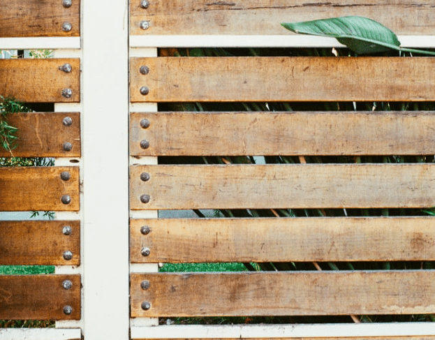 Wood Garden Gate