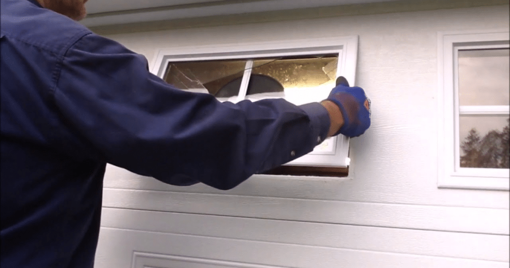 garage door window panels