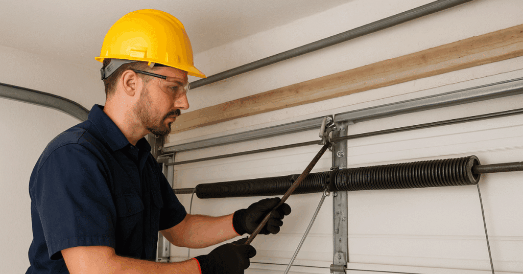 How to Replace Old Style Garage Door Springs