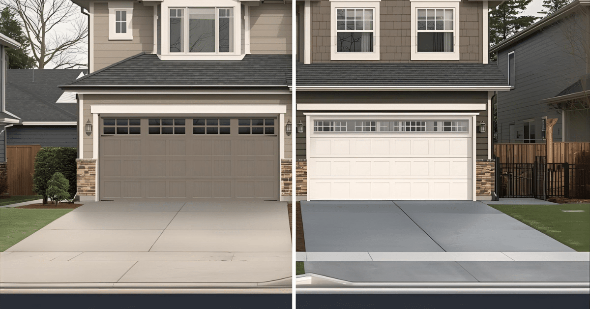 Single vs Double Garage Door