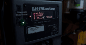 Why LiftMaster shows blink codes
