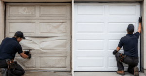 Garage Door Panel Repair vs Replace: Which Makes Sense
